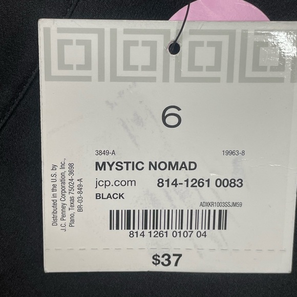 Liz Claiborne CAREER Elegant Black Skirt Size: 6 - Picture 6 of 6